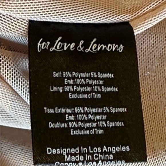 For Love And Lemons Ladonna Mini Dress in Multi Color Sequins - Picture 12 of 13